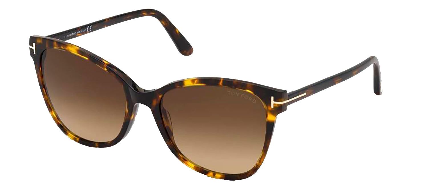 Tom Ford FT 844-F 52H Square Plastic Havana Sunglasses with Brown Polarized Lens sold by Gaffos product image thumbnail 2