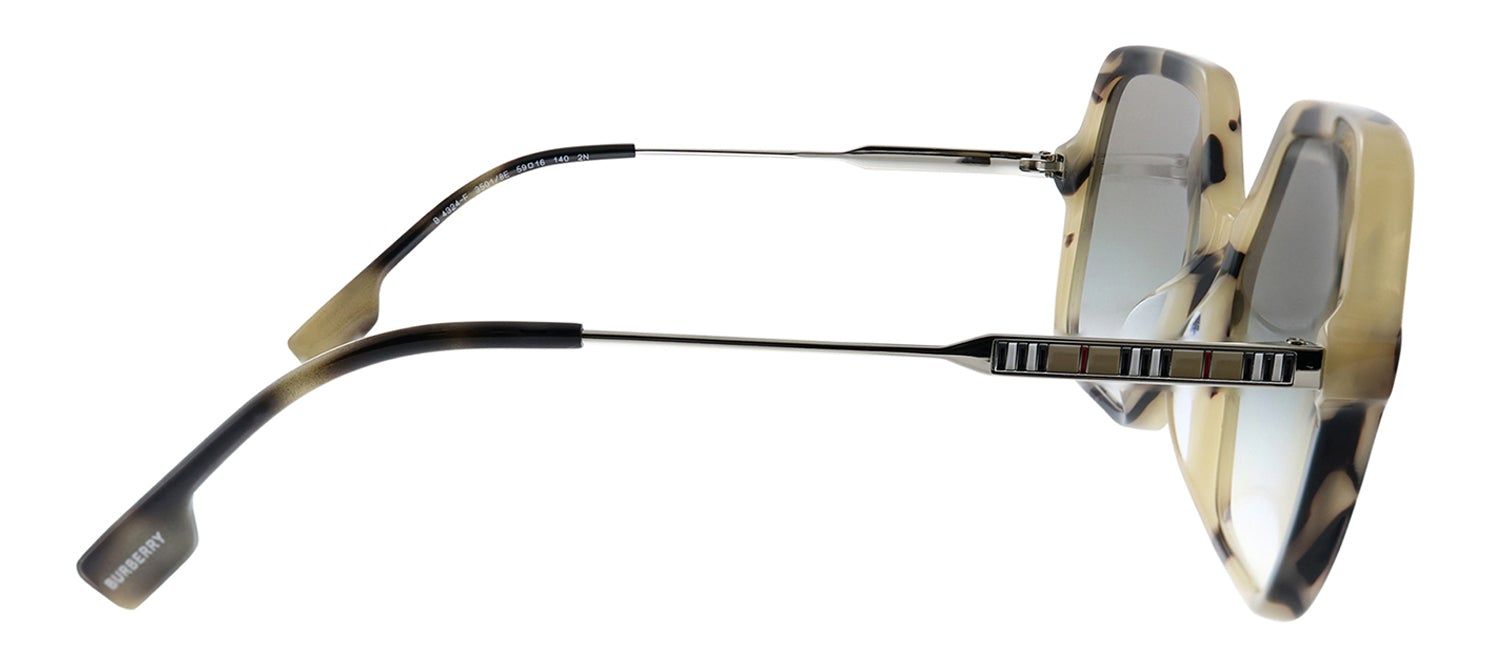 Burberry BE 4324F 35018E Square Plastic Havana Sunglasses with Grey Gradient Lens sold by Gaffos product image thumbnail 3