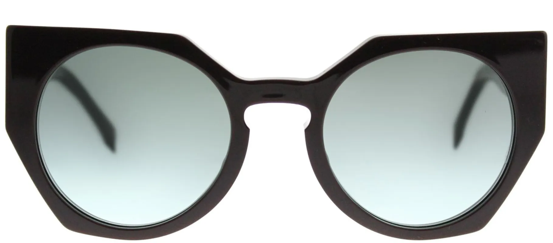Fendi FF 0151 PJP Cat-Eye Plastic Blue Sunglasses with Blue Gradient Lens sold by Gaffos