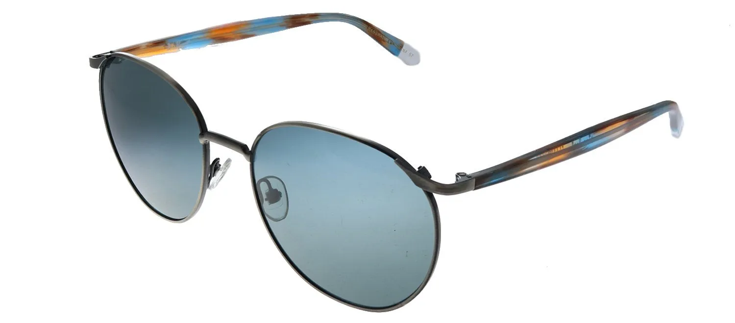 Original Penguin PE Moe GM Round Metal Gunmetal Sunglasses with Blue Polarized Lens sold by Gaffos product image thumbnail 2