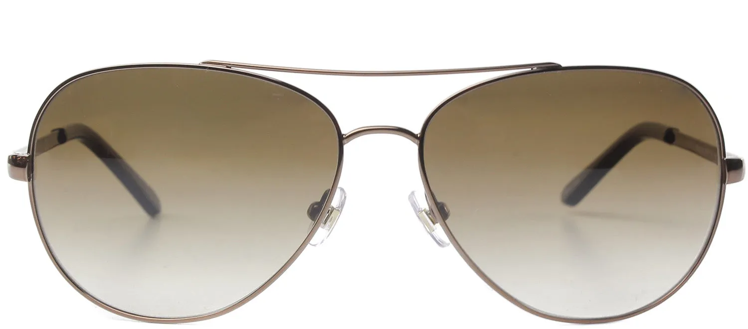 Kate Spade KS Avaline P40 Aviator Metal Brown Sunglasses with Brown Gradient Lens sold by Gaffos