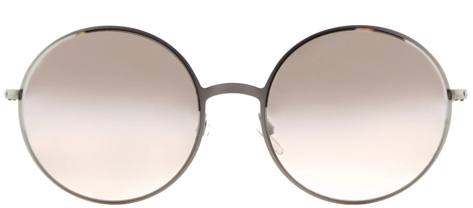 Michael Kors Kendall II MK 5017 11398Z Round Metal Silver Sunglasses with Pink Silver Mirror Lens made by Michael Kors