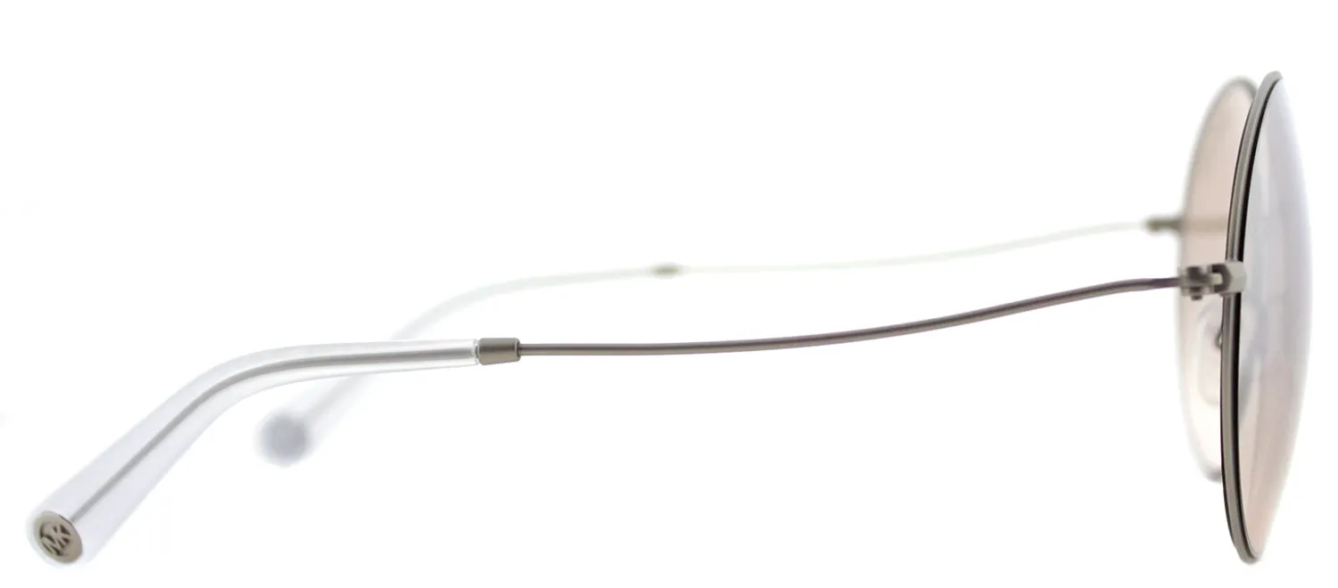 Michael Kors Kendall II MK 5017 11398Z Round Metal Silver Sunglasses with Pink Silver Mirror Lens sold by Gaffos product image thumbnail 3