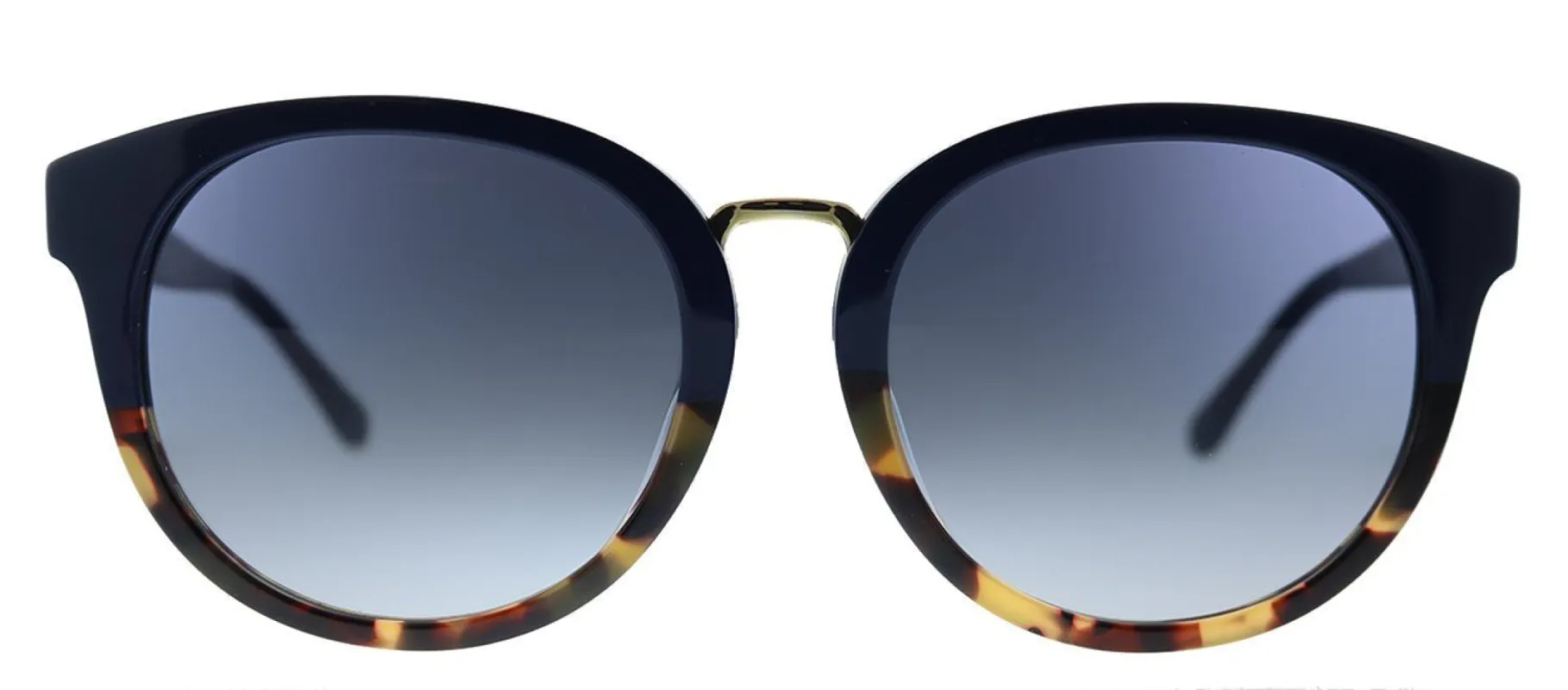 Tory Burch TY 7153U 18264L Round Plastic Tokyo Tortoise Sunglasses with Yellow Gradient Lens sold by Gaffos