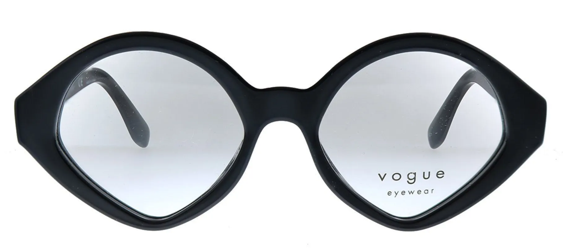 Vogue Eyewear VO 5397 W44 Geometric Plastic Black Eyeglasses with Demo Lens sold by Gaffos
