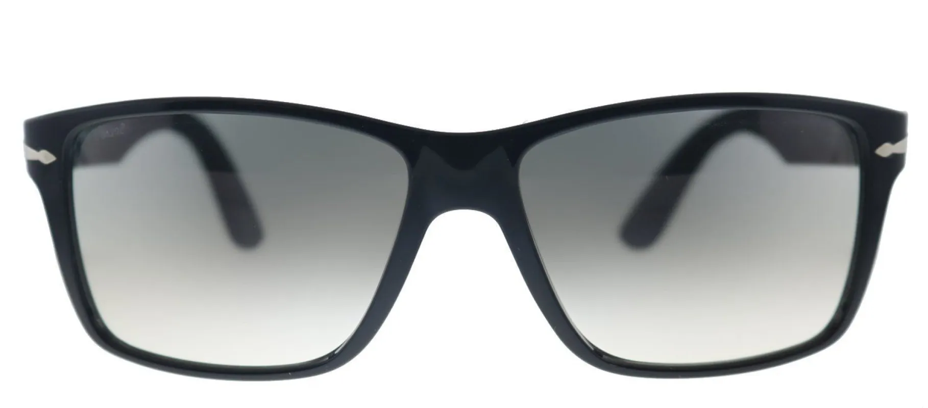 Persol PO 3195S 104132 Rectangle Plastic Black Sunglasses with Grey Gradient Lens sold by Gaffos