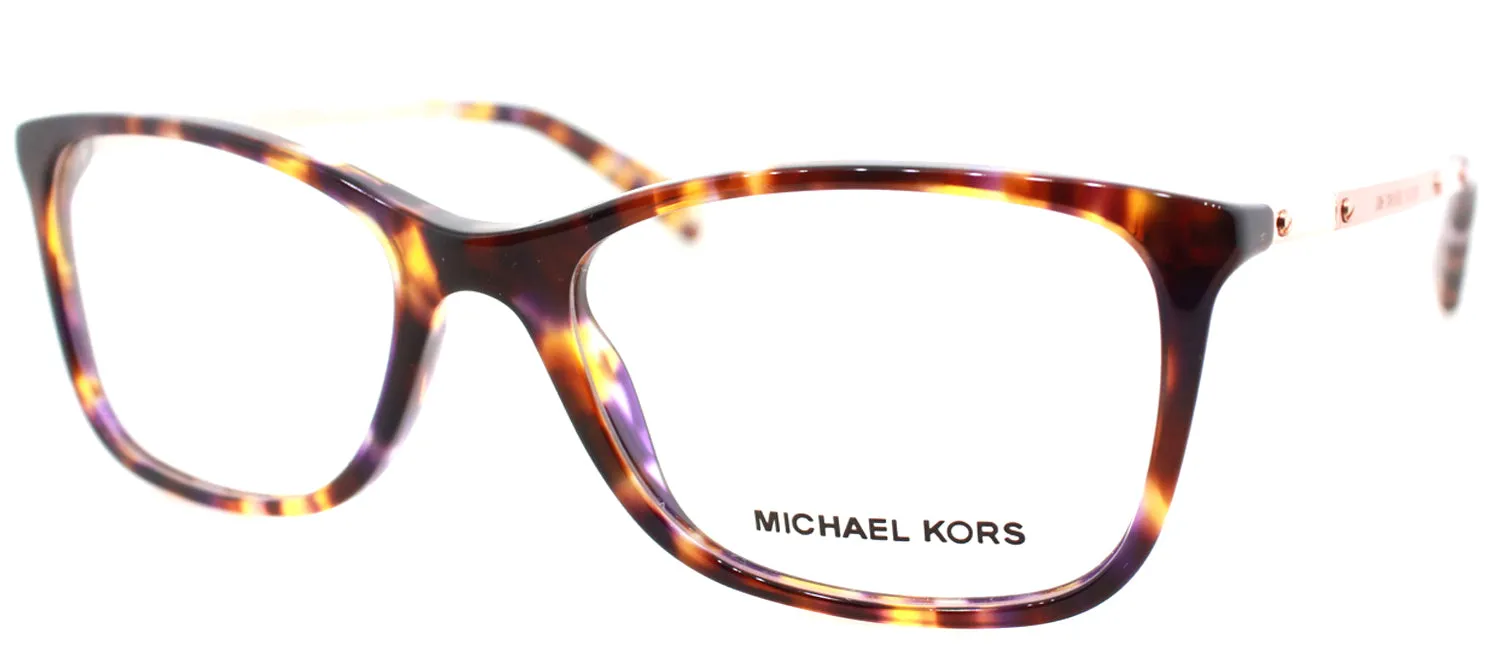 Michael Kors MK 4016 3032 Square Plastic Brown Eyeglasses with Demo Lens sold by Gaffos product image thumbnail 2