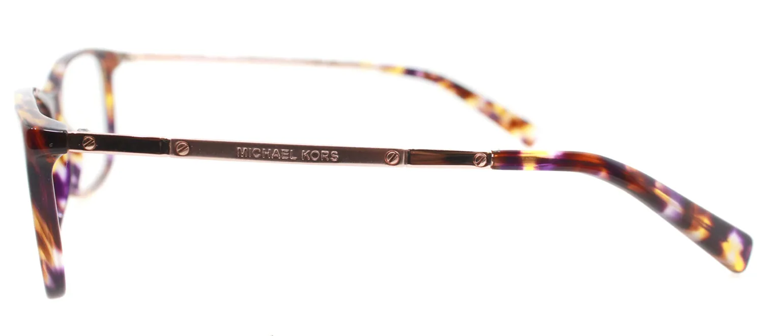Michael Kors MK 4016 3032 Square Plastic Brown Eyeglasses with Demo Lens sold by Gaffos product image thumbnail 3