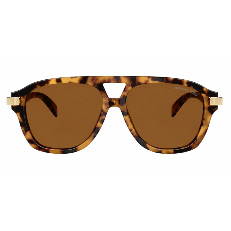 Michael Kors MK 2277U 393073 Pilot Plastic Tortoise Sunglasses with Brown Lens made by Michael Kors
