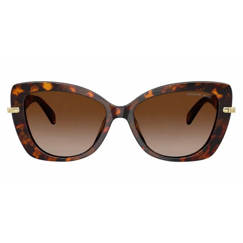 Michael Kors MK 2258U 4031T5 Butterfly Plastic Tortoise Sunglasses with Brown Polarized Lens made by Michael Kors