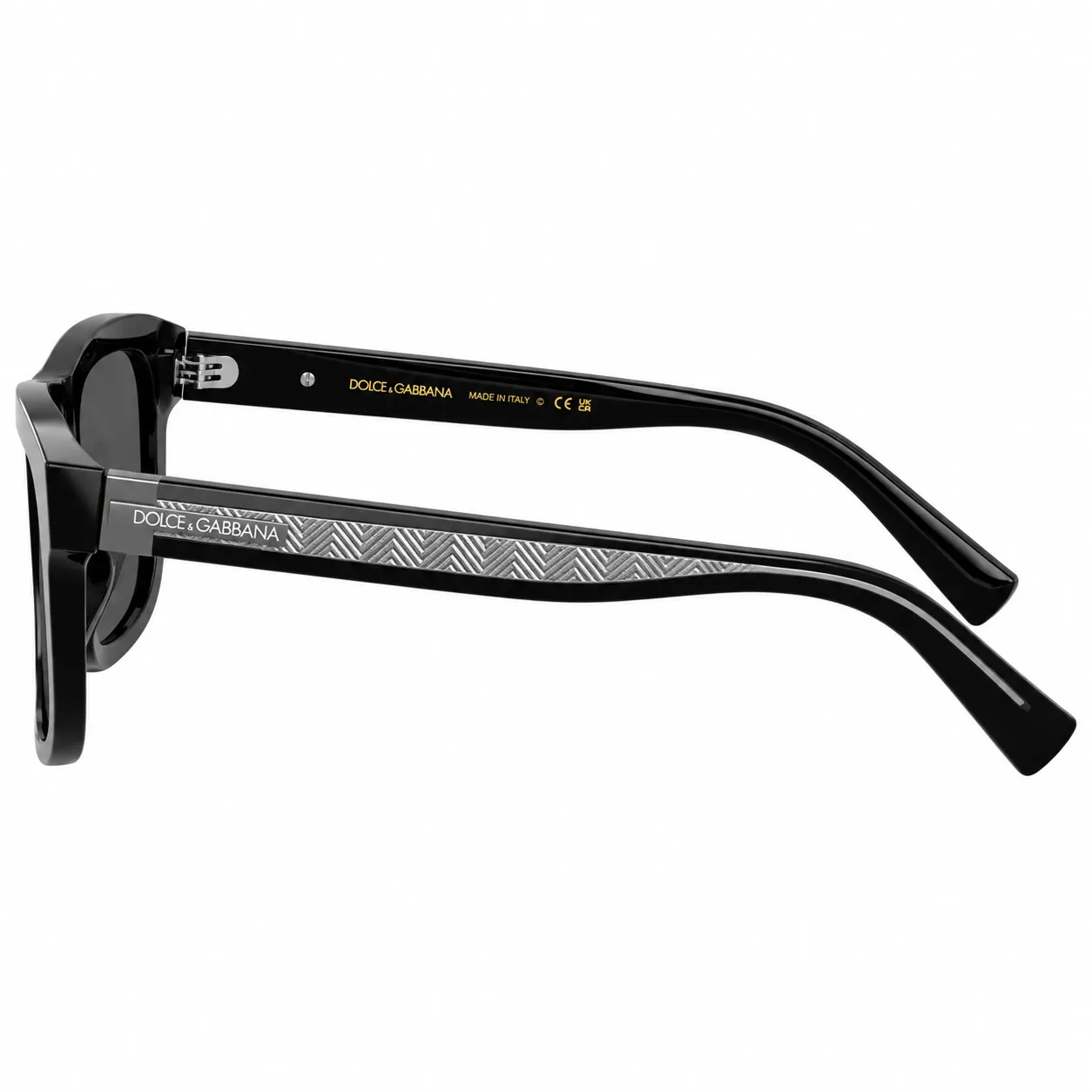 Dolce & Gabbana DG 4545 501/87 Square Plastic Black Sunglasses with Grey Lens sold by Gaffos product image thumbnail 3