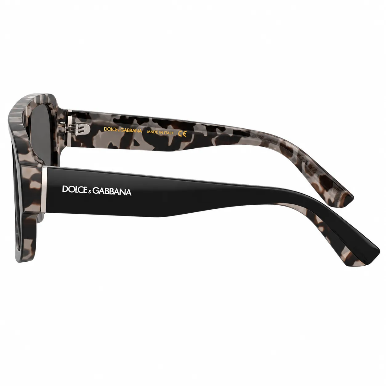 Dolce & Gabbana DG 4516 3403/1 Square Plastic Multicolor Sunglasses with Grey Lens sold by Gaffos product image thumbnail 3