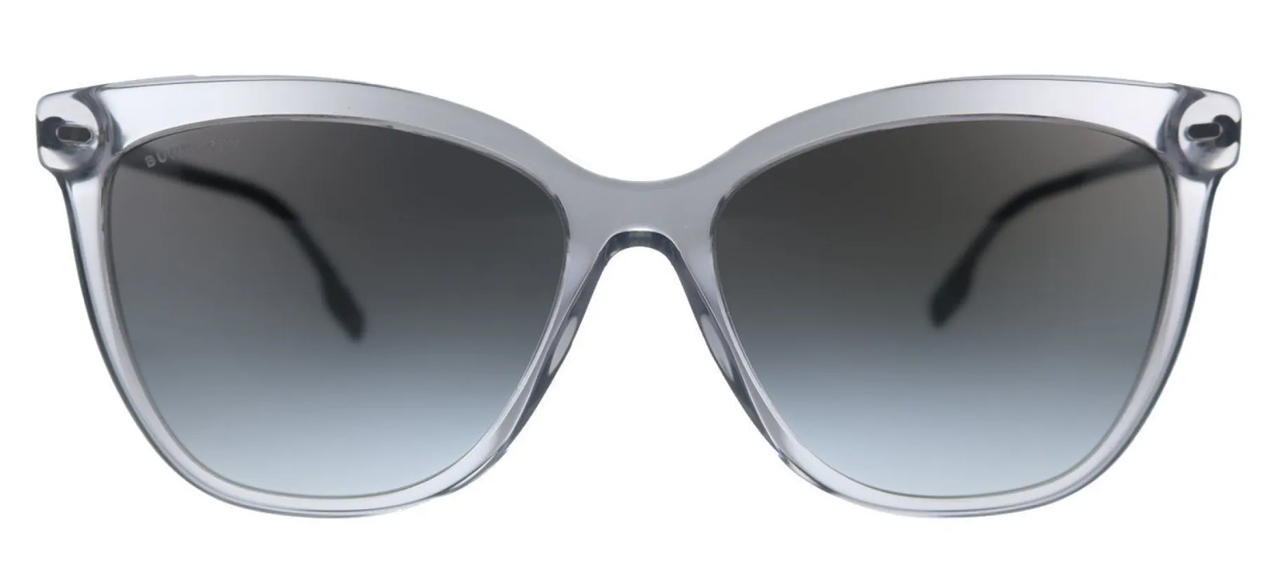 Burberry Clare BE 4308 38558G Square Plastic Grey Sunglasses with Grey Gradient Lens sold by Gaffos