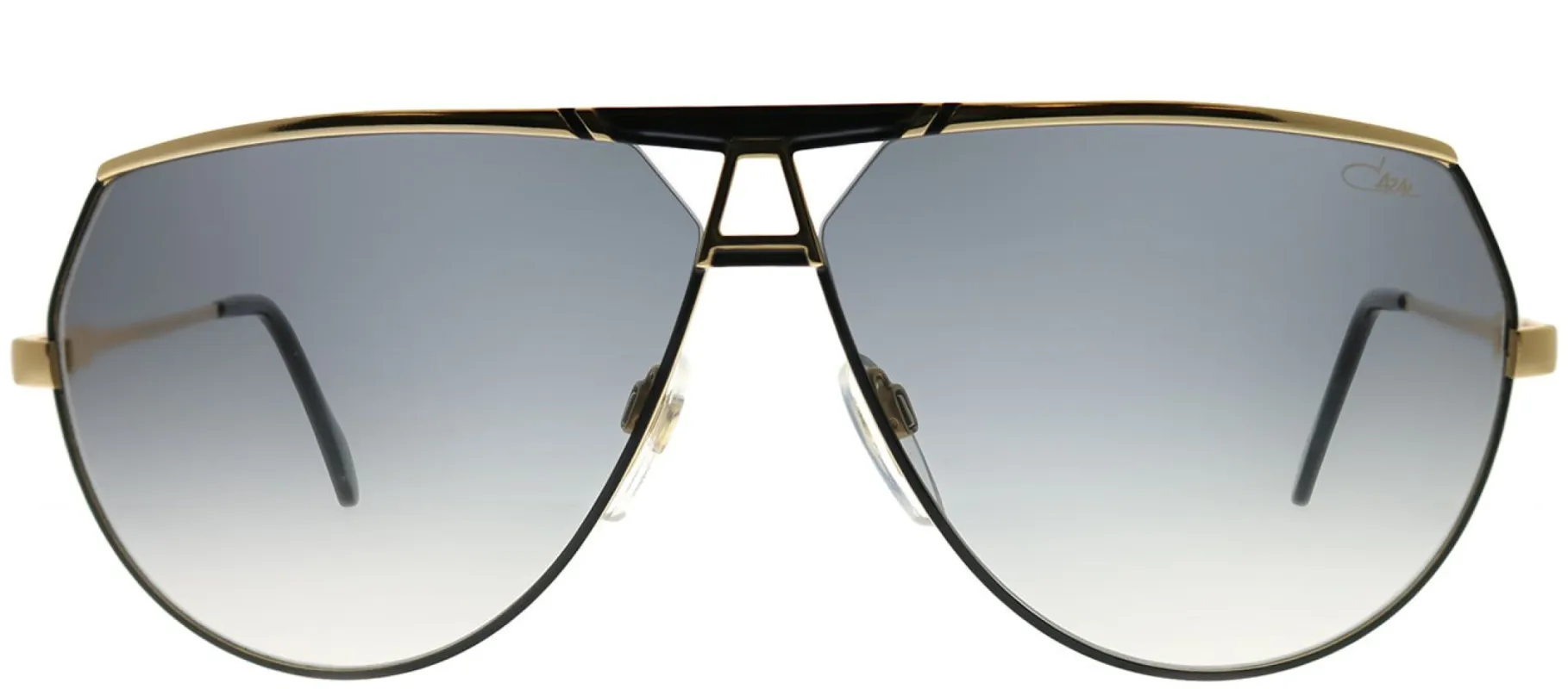 Cazal Cazal 953 302 Aviator Metal Black Sunglasses with Grey Gradient Lens sold by Gaffos