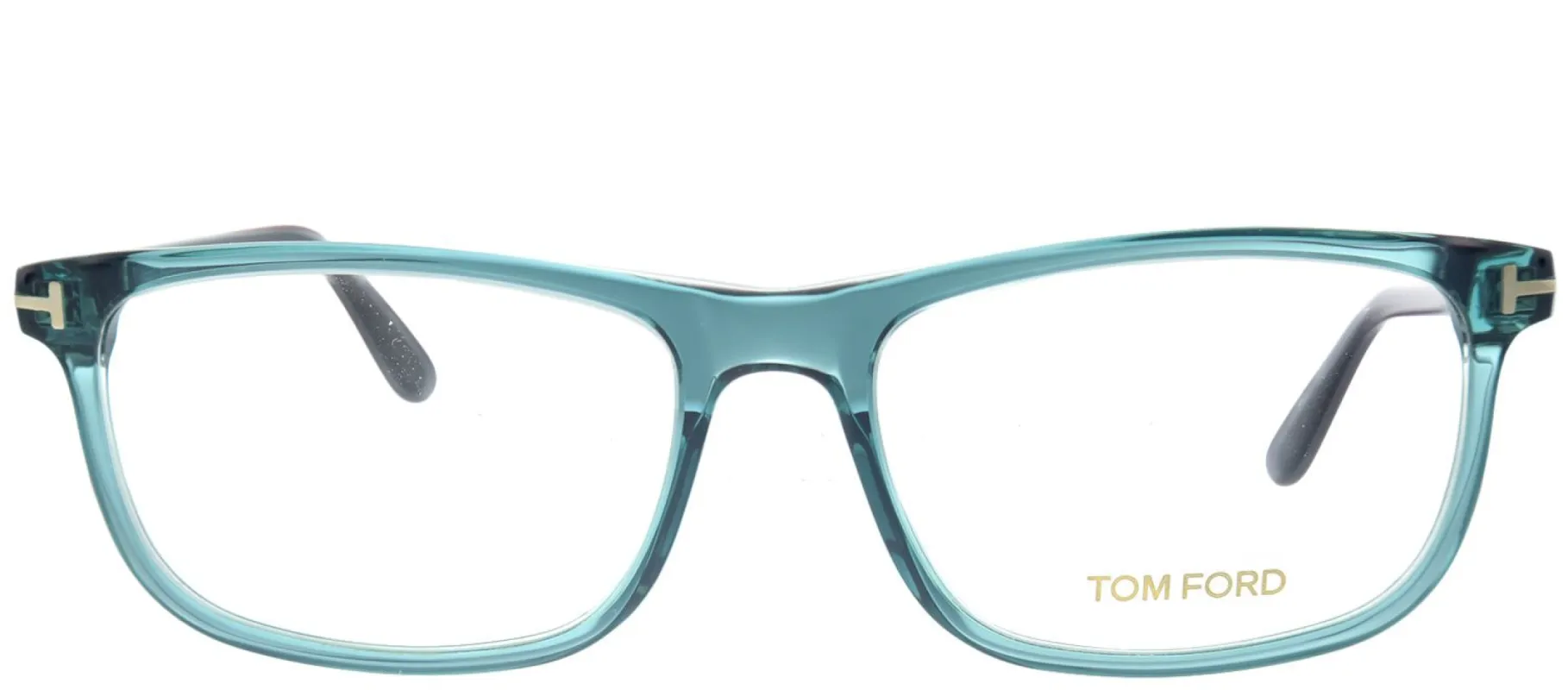 Tom Ford FT 5356 087 Rectangle Plastic Blue Eyeglasses with Demo Lens sold by Gaffos