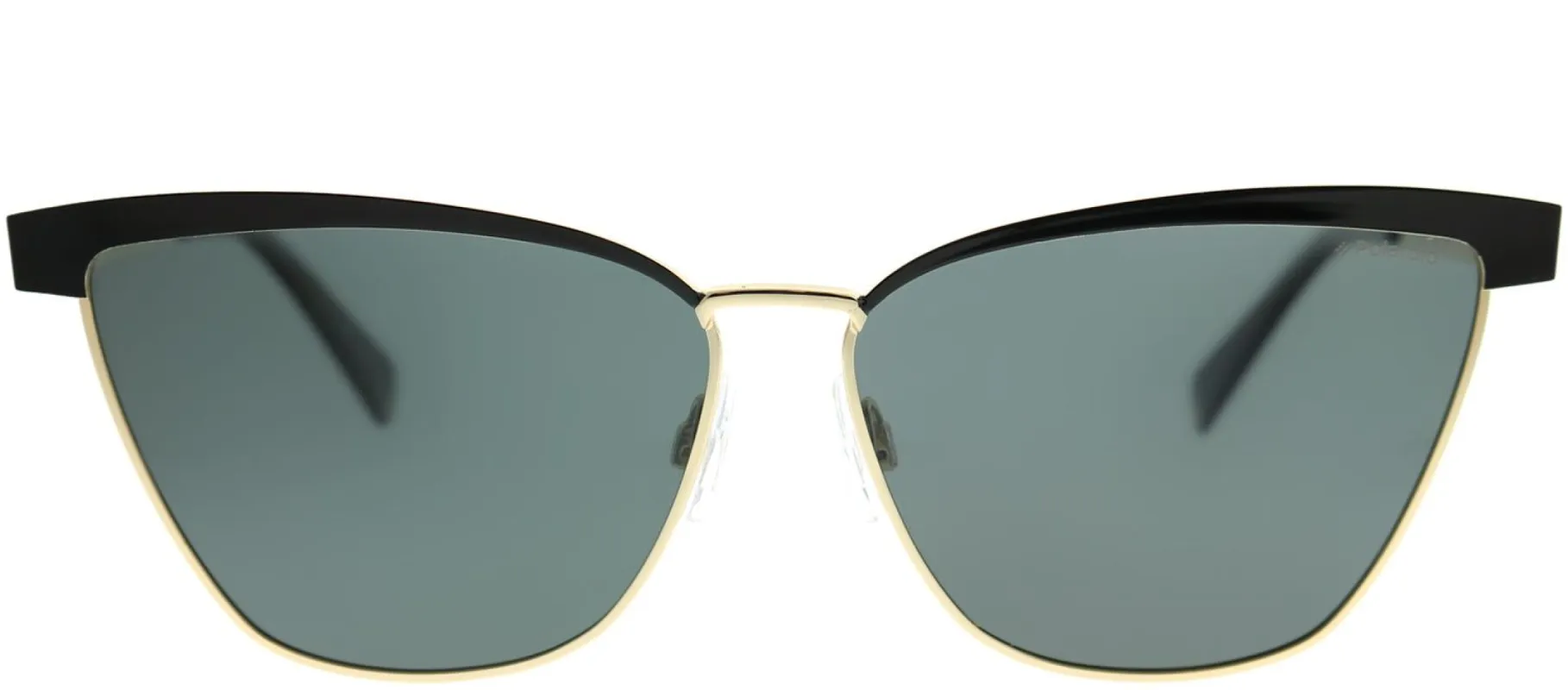 Polaroid PLD 4054/S 2O5 M9 Cat-Eye Metal Black Sunglasses with Grey Polarized Lens sold by Gaffos