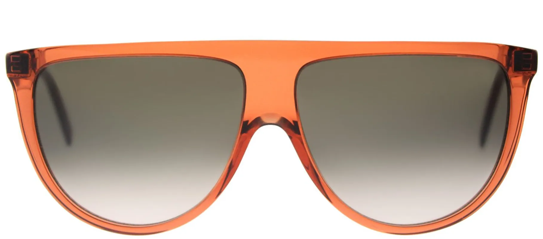 Celine CL 41435 EFB Round Plastic Brown Sunglasses with Brown Degrade Lens sold by Gaffos