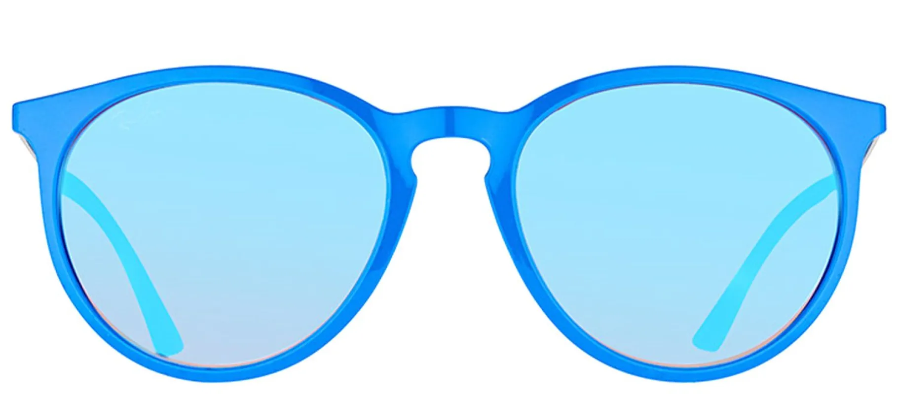 Ray-Ban RB 4274 6260B7 Round Plastic Blue Sunglasses with Blue Mirrored Gradient Lens sold by Gaffos