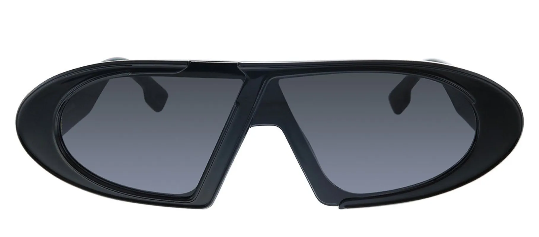 Dior CD DiorOblique 807 2K Oval Plastic Black Sunglasses with Grey Gradient Lens sold by Gaffos