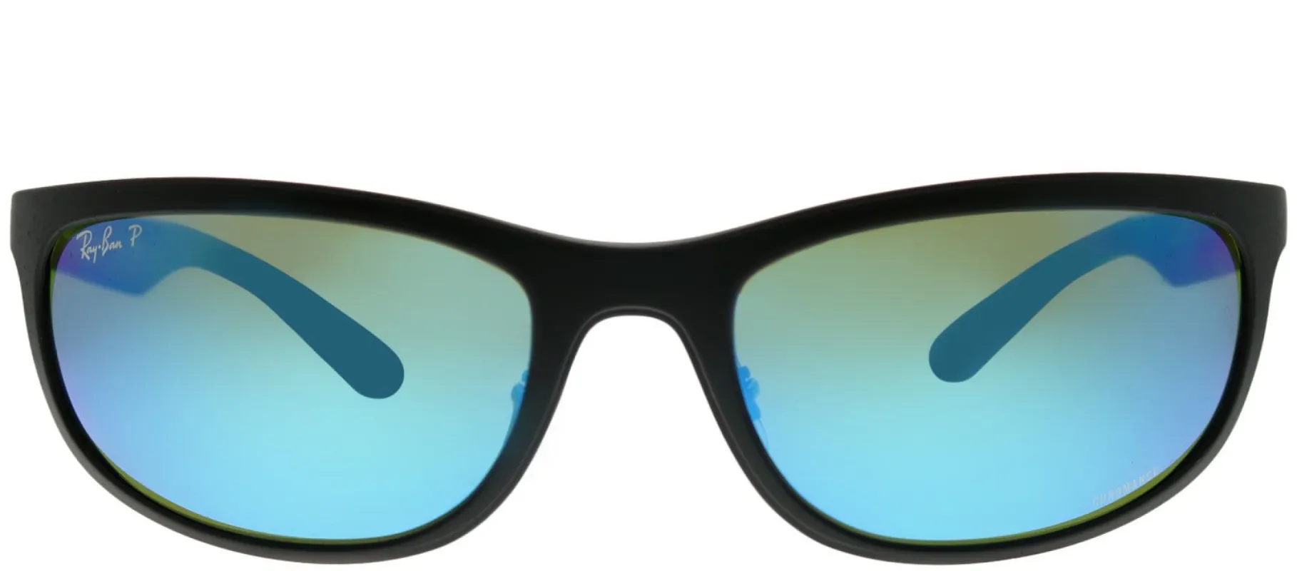 Ray-Ban RB 4265 601SA1 Sport Plastic Black Sunglasses with Blue Mirrored Polarized Lens sold by Gaffos