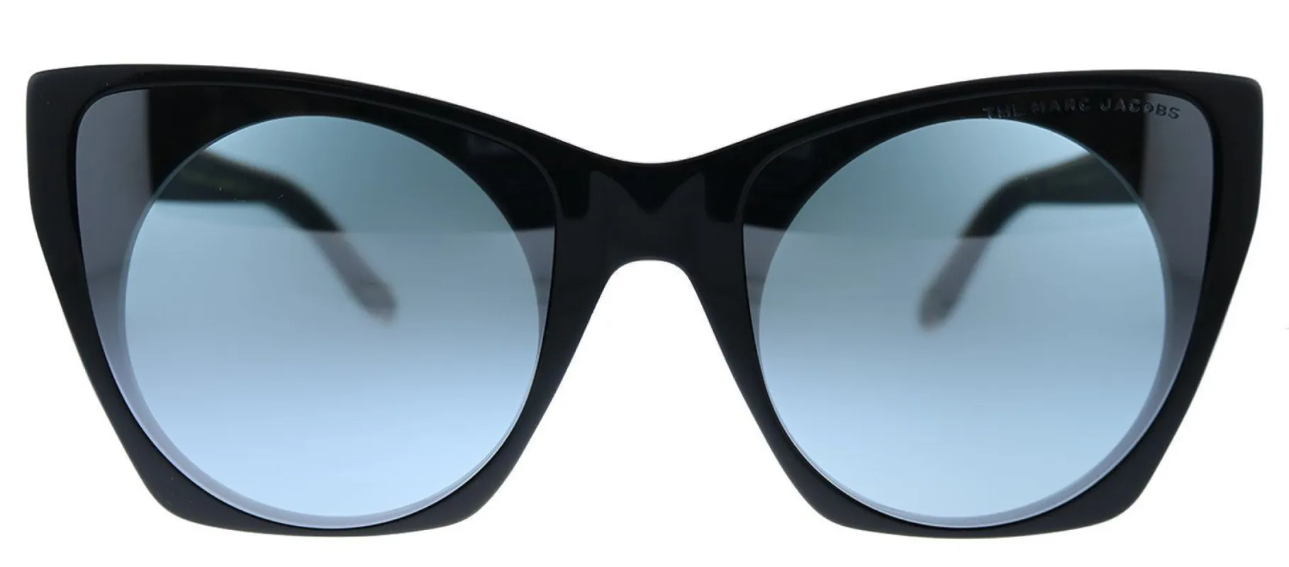 Marc Jacobs MARC 450/G/S 807 61 Cat-Eye Plastic Black Sunglasses with Blue Mirror Lens sold by Gaffos