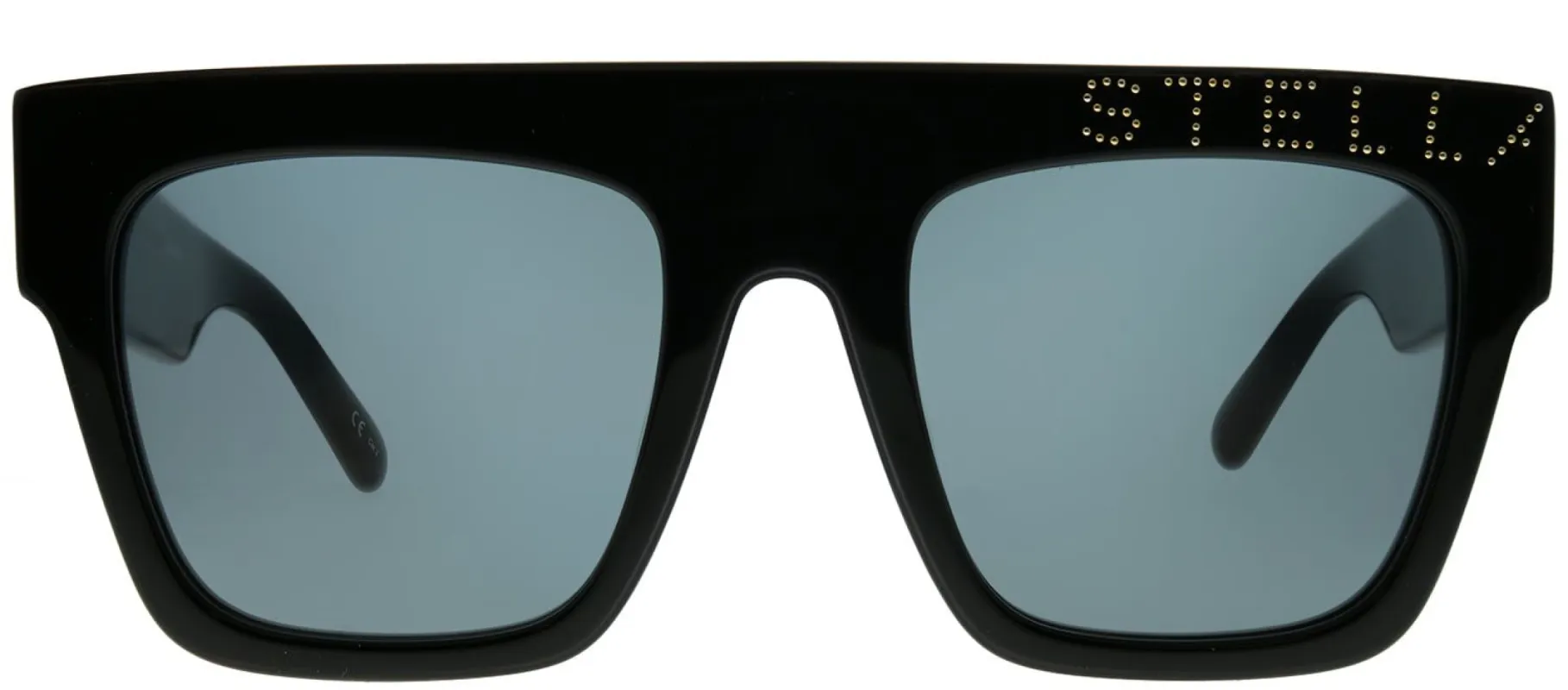 Stella McCartney SC 0170S 002 Rectangle Plastic Black Sunglasses with Grey Lens sold by Gaffos