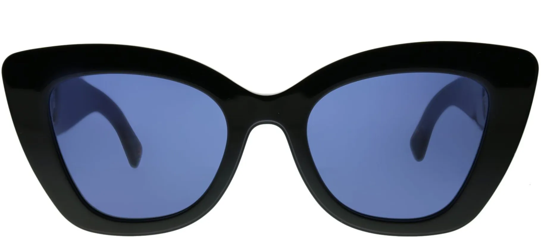 Fendi FF 0327 807 KU Cat-Eye Plastic Black Sunglasses with Blue Lens sold by Gaffos