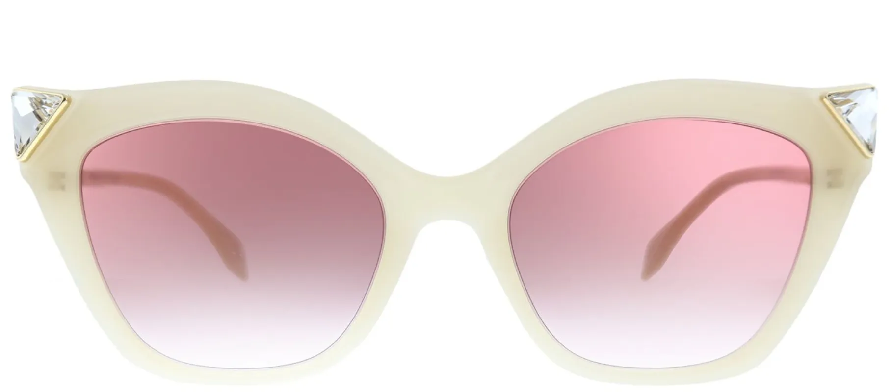 Fendi FF 0357/G 40G Cat-Eye Plastic Ivory/ White Sunglasses with Pink Gradient Lens sold by Gaffos