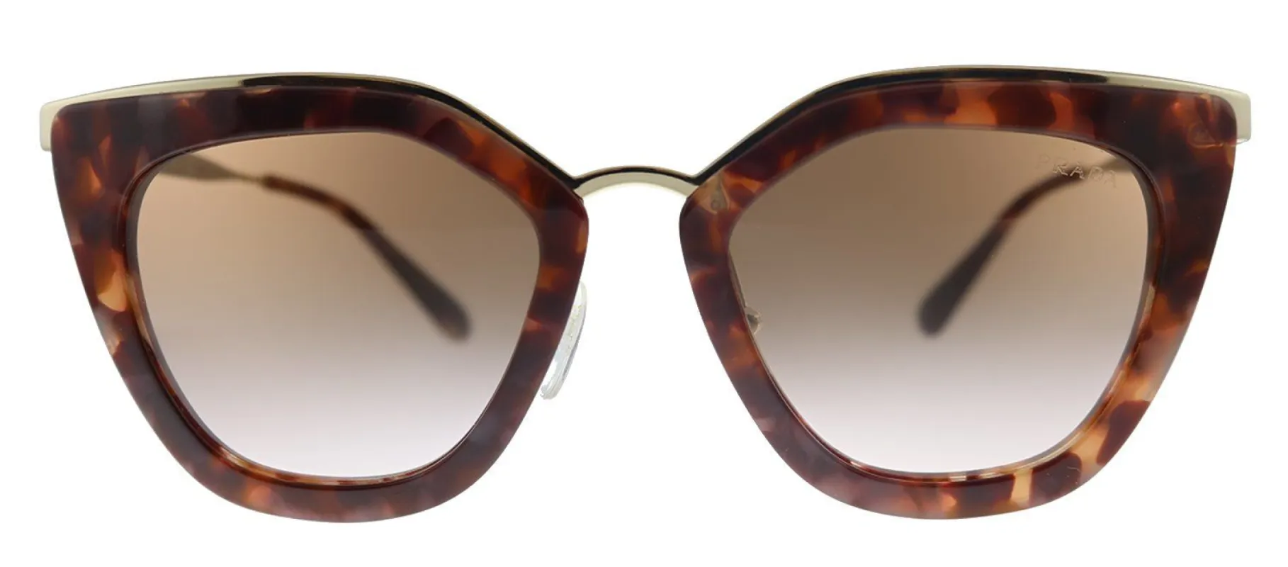 Prada PR 53SS UE00A6 Cat-Eye Metal Pink Sunglasses with Brown Gradient Lens sold by Gaffos