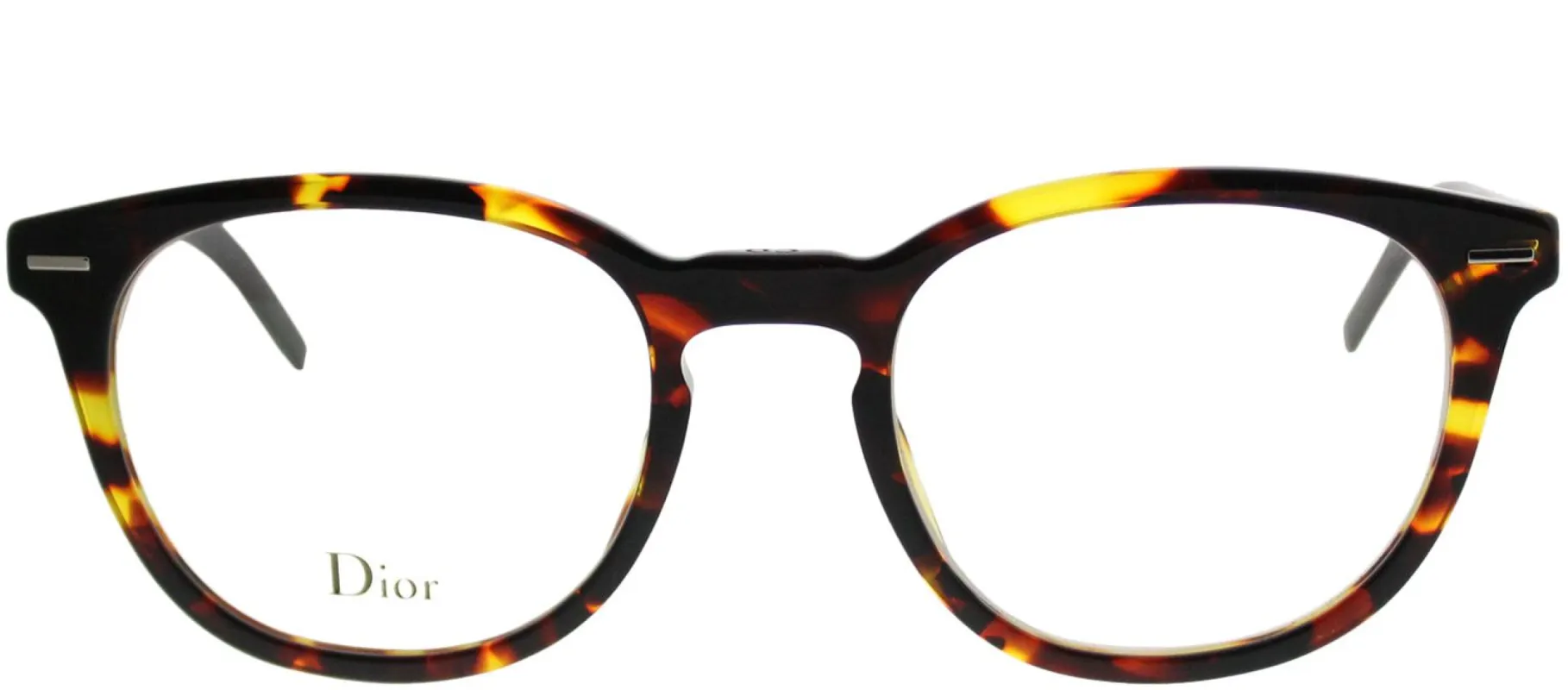Dior Homme CD BlackTie238 EPZ Round Plastic Tortoise/ Havana Eyeglasses with Demo Lens sold by Gaffos