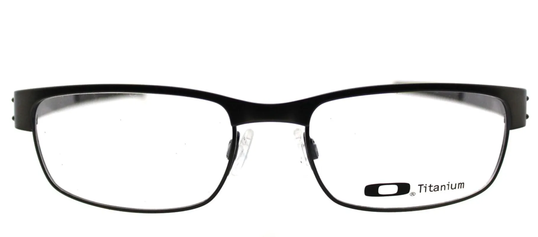Oakley Metal Plate OX 5038 02 Rectangle Metal Grey Eyeglasses with Demo Lens sold by Gaffos