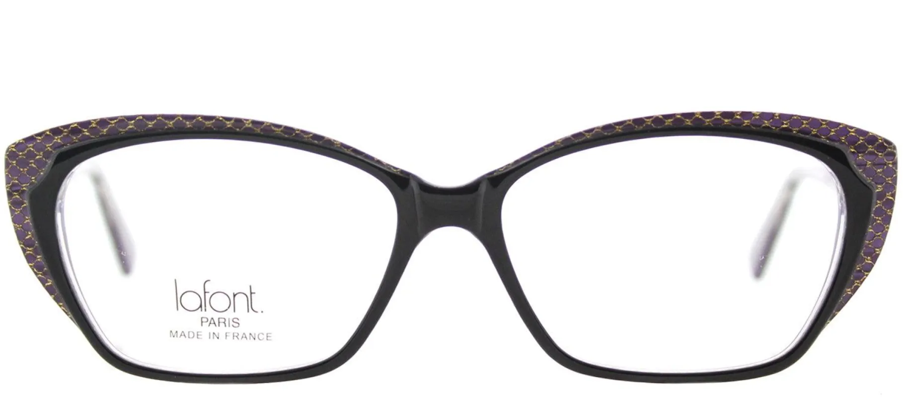 Lafont LF Valeriane 1044T Cat-Eye Plastic Black Eyeglasses with Demo Lens sold by Gaffos