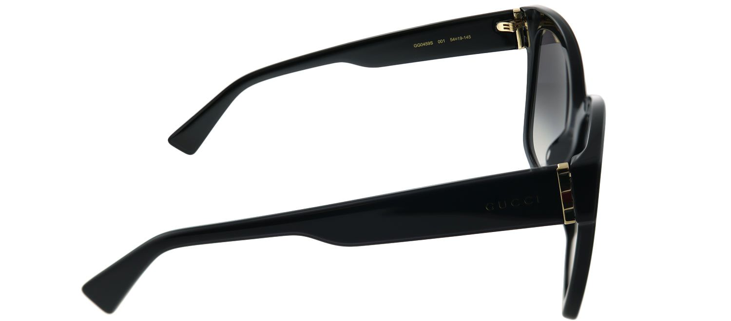 Gucci GG 0459S 001 Square Acetate Black Sunglasses with Grey Gradient Lens sold by Gaffos product image thumbnail 3