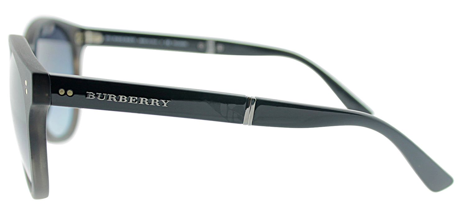 Burberry BE 4221 3596K4 55 Round Plastic Tortoise/ Havana Sunglasses with Blue Polarized Lens sold by Gaffos product image thumbnail 3