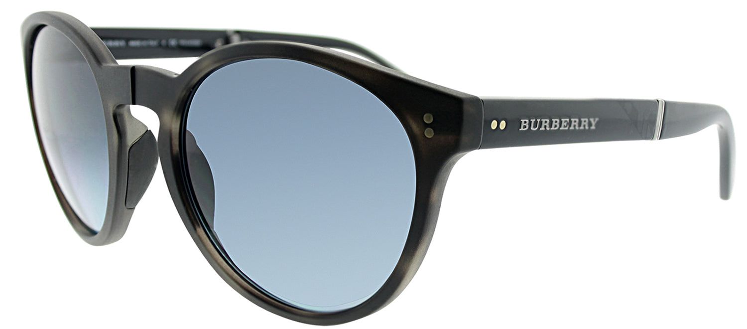 Burberry BE 4221 3596K4 55 Round Plastic Tortoise/ Havana Sunglasses with Blue Polarized Lens sold by Gaffos product image thumbnail 2