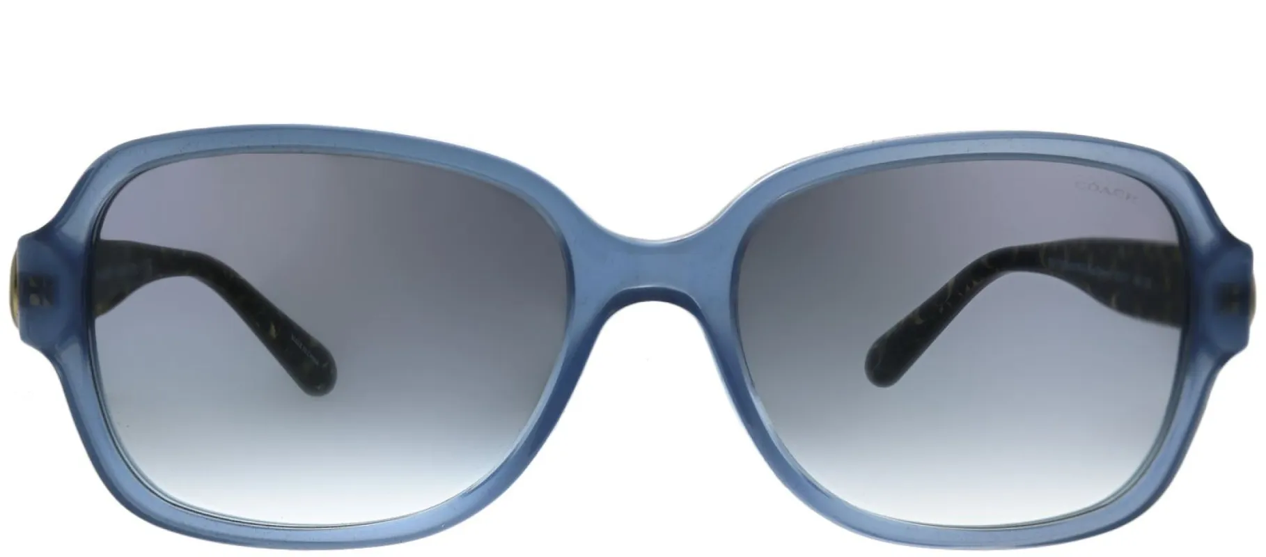 Coach HC 8241 552179 Rectangle Plastic Blue Sunglasses with Blue Gradient Lens sold by Gaffos