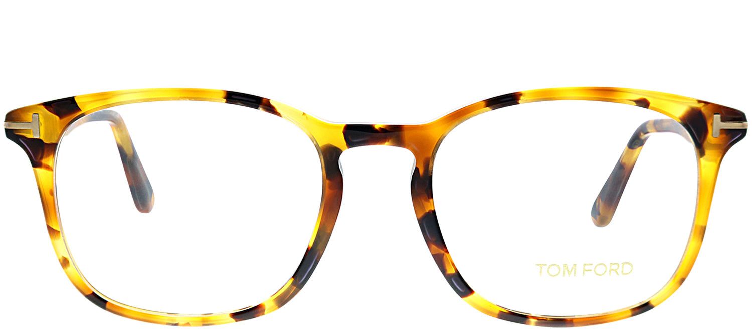 Tom Ford FT 5505 055 Square Plastic Tortoise/ Havana Eyeglasses with Demo Lens sold by Gaffos