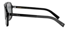 Dolce & Gabbana DG 4354 193481 Square Plastic Black Sunglasses with Grey Polarized Lens sold by Gaffos