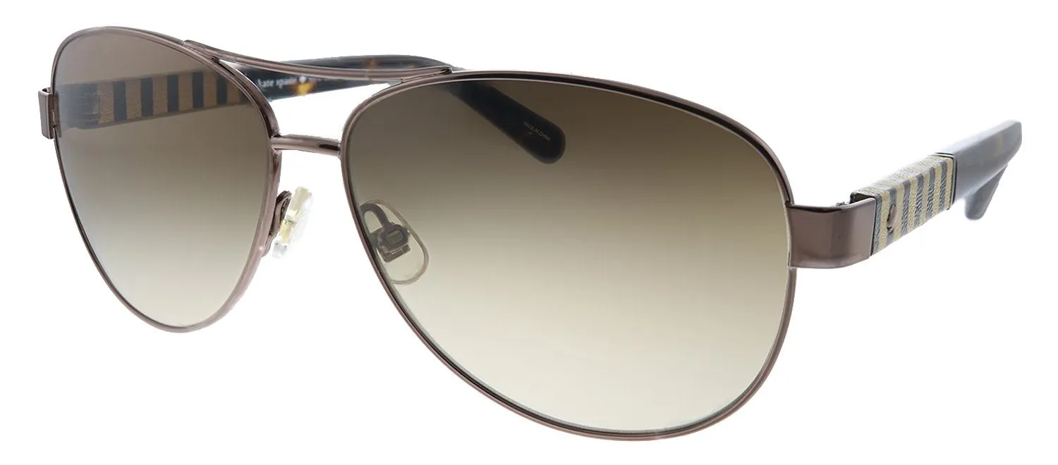 Kate Spade KS Dalia/S NTI Aviator Metal Brown Havana Sunglasses with Brown Gradient Lens sold by Gaffos product image thumbnail 2