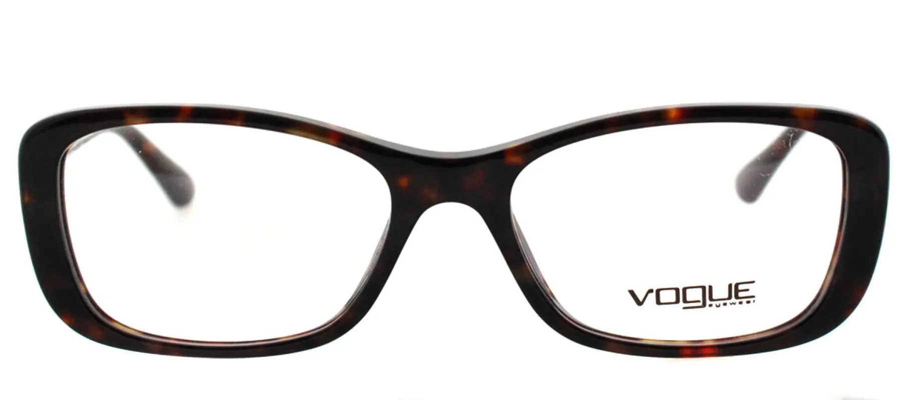 Vogue Eyewear VO 2842B W656 Butterfly Plastic Brown Eyeglasses with Demo Lens sold by Gaffos