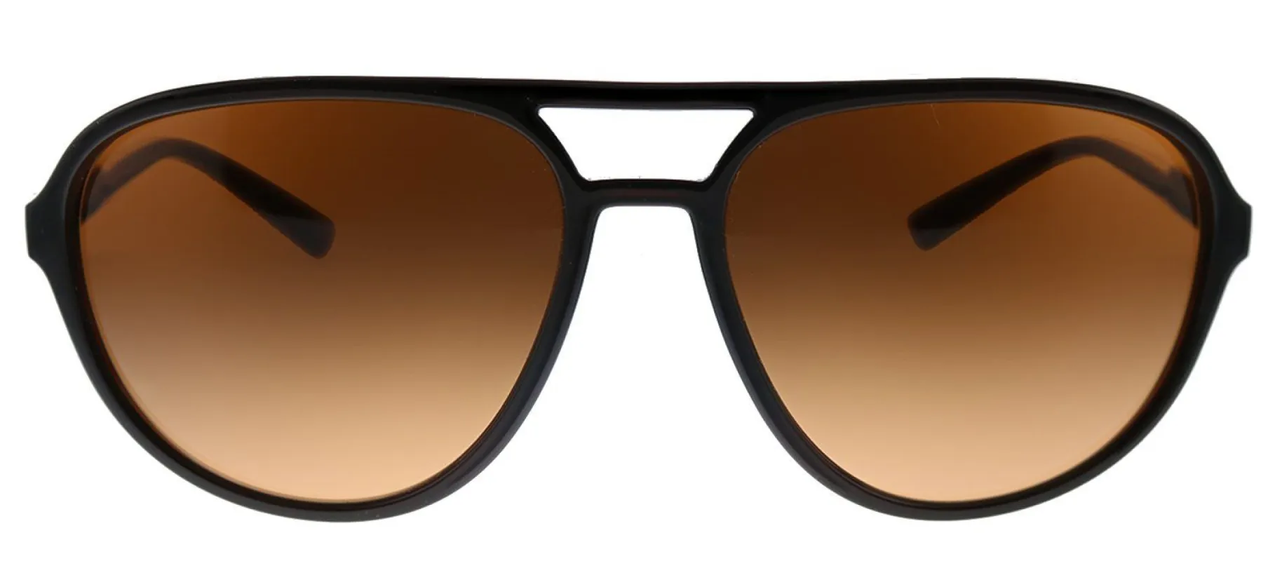 Dolce & Gabbana DG 6150 329578 Aviator Plastic Transparent Tobacco Sunglasses with Brown Lens sold by Gaffos