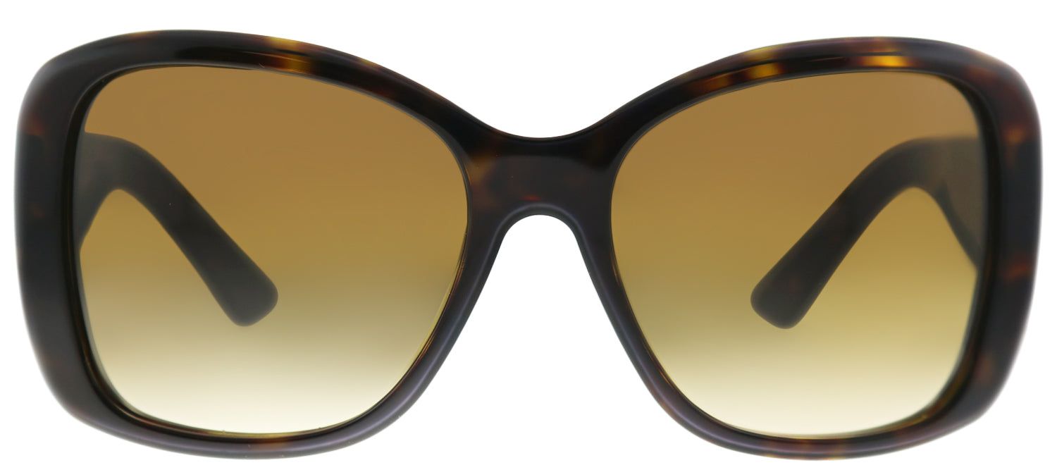 Prada PR 32PS 2AU6S1 Oval Plastic Tortoise/ Havana Sunglasses with Brown Gradient Lens sold by Gaffos