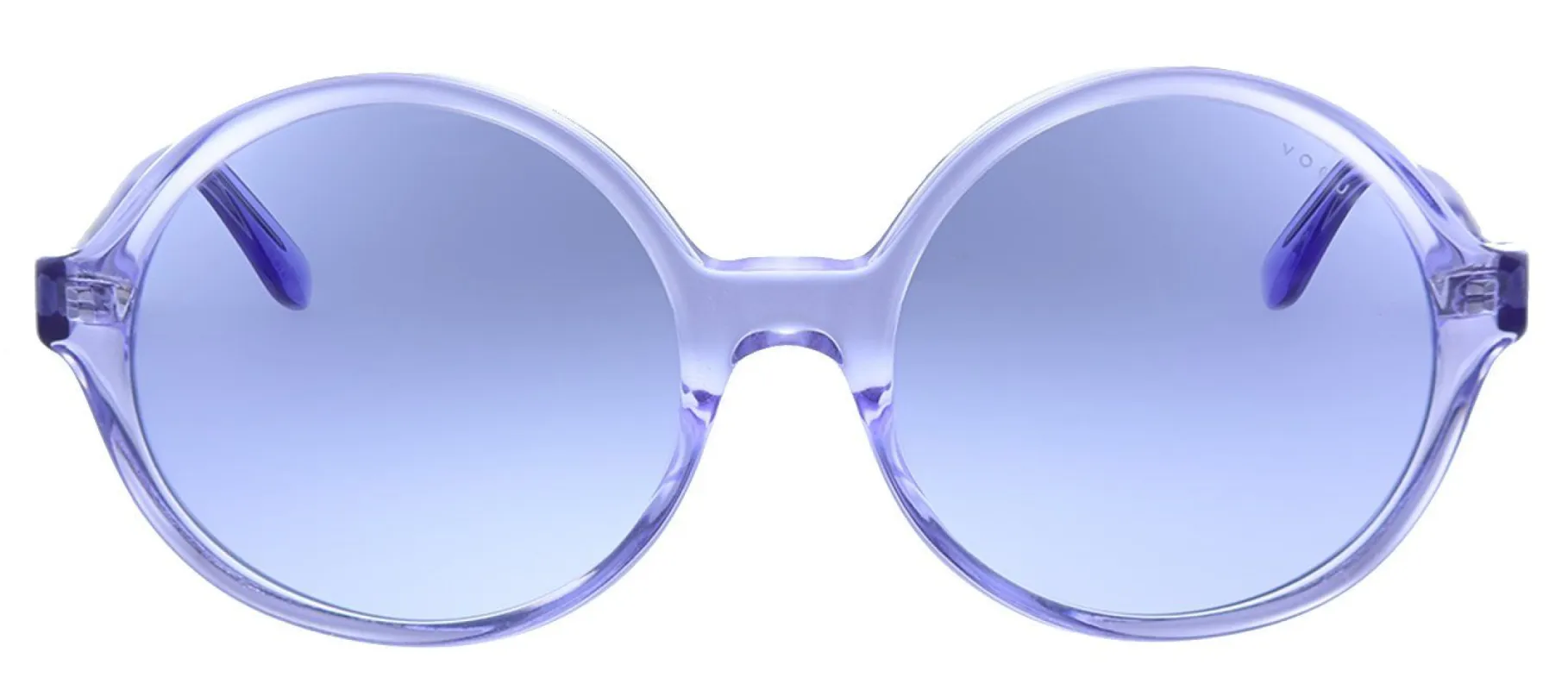 Vogue Eyewear VO 5393S 29501A Round Plastic Purple Sunglasses with Purple Lens made by Gaffos