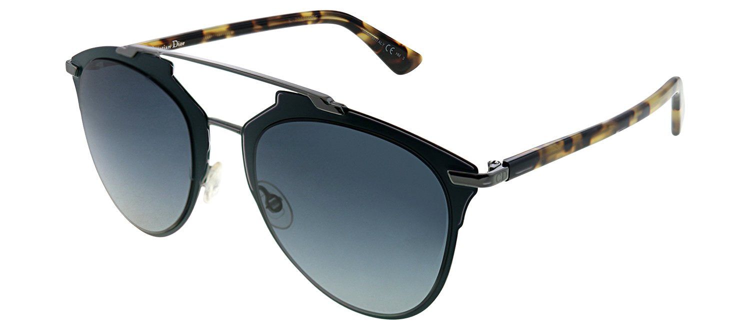 Dior CD Reflected PVZ Aviator Metal Grey Sunglasses with Grey Gradient Lens sold by Gaffos product image thumbnail 2