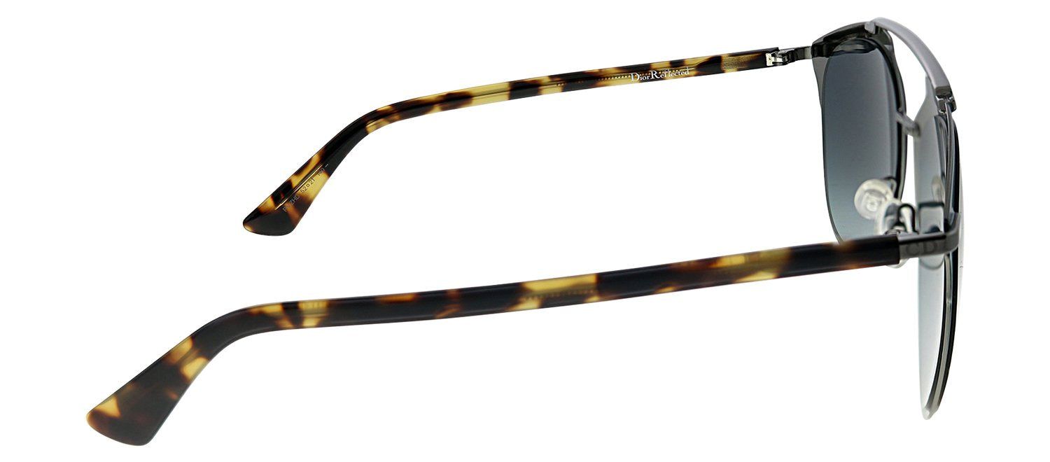 Dior CD Reflected PVZ Aviator Metal Grey Sunglasses with Grey Gradient Lens sold by Gaffos product image thumbnail 3