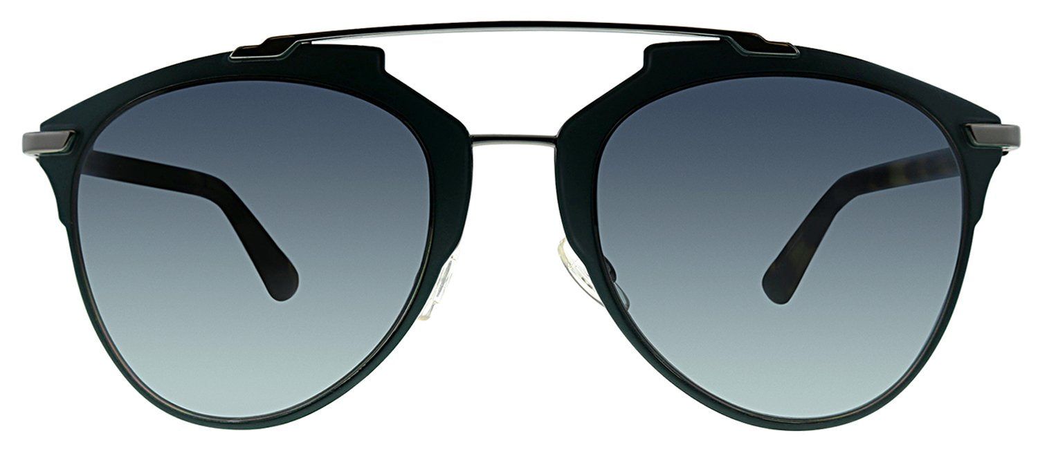 Dior CD Reflected PVZ Aviator Metal Grey Sunglasses with Grey Gradient Lens sold by Gaffos