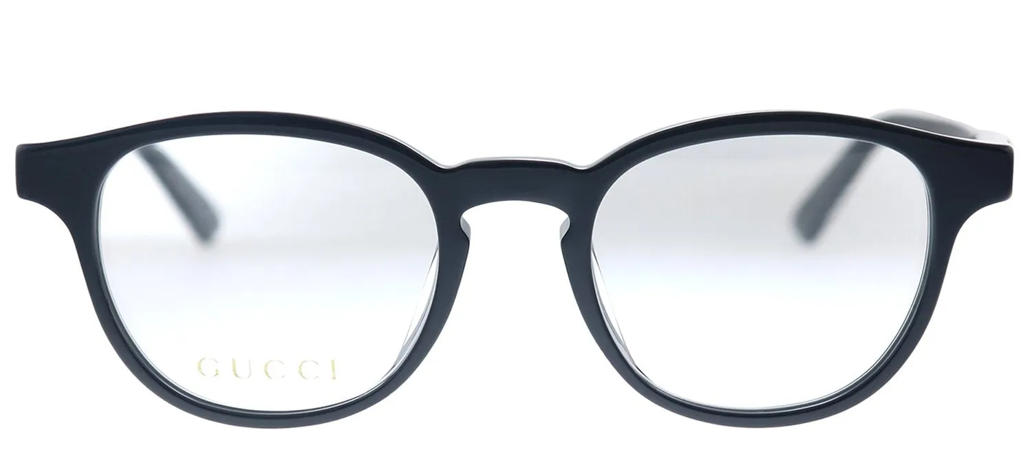 Gucci GG 0556OJ 001 Round Acetate Black Eyeglasses with Demo Lens sold by Gaffos