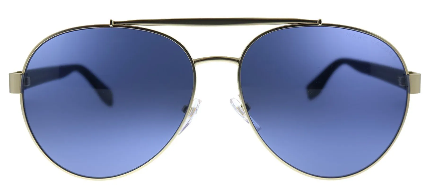 Marc Jacobs MARC 341/S KB7 KU Aviator Metal Gold Sunglasses with Blue Lens sold by Gaffos