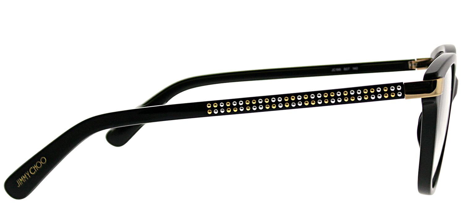 Jimmy Choo JC 196 807 Square Plastic Black Eyeglasses with Demo Lens sold by Gaffos product image thumbnail 3