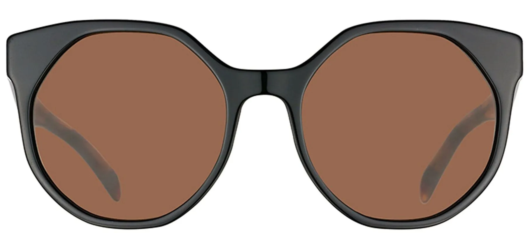 Prada PR 11TS 1AB8C1 Cat-Eye Plastic Black Sunglasses with Brown Lens sold by Gaffos